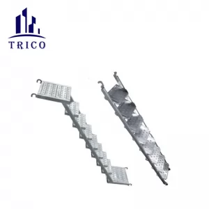 Construction Scaffolding System Galvanized Steel Ladder