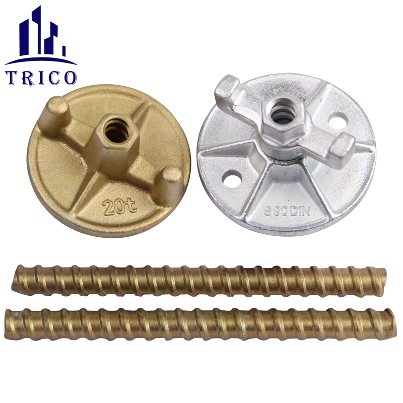 Formwork accessories Steel Tie Rod and many kinds of Tie Nut from Hebei Trico