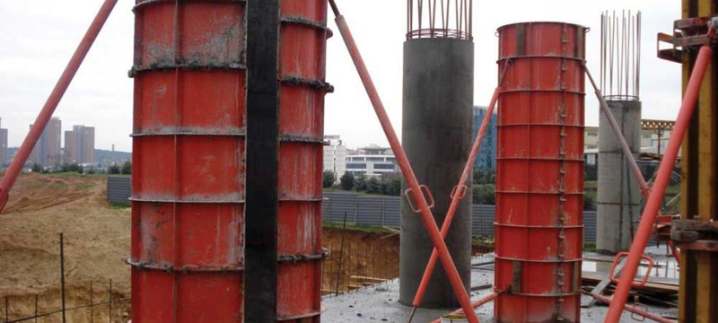 Circular Column- Round Column Steel Formwork System for Building Concrete