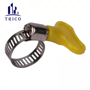 American Type Wing Nut Hose Clamp With Plastic Handle