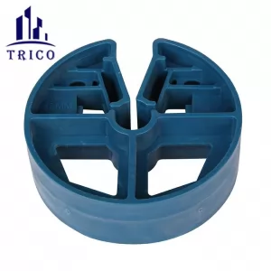 Heavy Duty Plastic Rebar Wheel Spacer For Concrete Construction