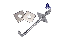 Hot Dipped Galvanized L Hook Anchor Bolts with Nut & Washer