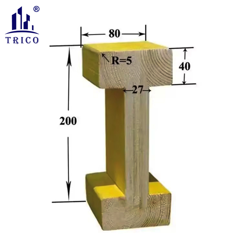 H20 Wood Timber Beam for Construction Formwork Support Made In China