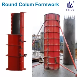 Circular Column- Round Column Steel Formwork System for Building Concrete
