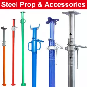 Adjustable Steel  Props Scaffolding Shoring Props for Concrete Construction