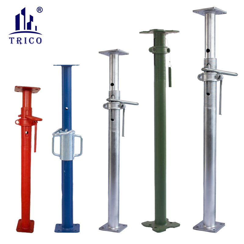 Adjustable Steel  Props Scaffolding Shoring Props for Concrete Construction