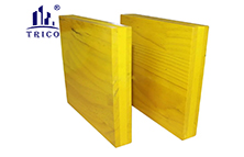 Triply Panel 21mm 27mm Waterproof 3 Ply Yellow Shuttering Plywood Panel for Concrete Formwork