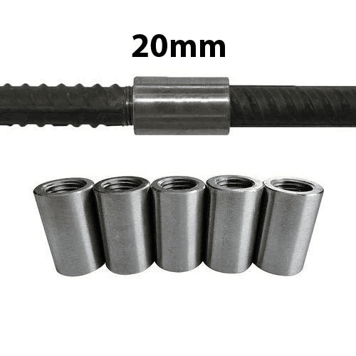 45c 40cr Standard  Parallel Thread Rebar Coupler for Concrete Construction Rebar Connection