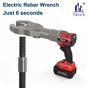 Battery-Powered Electric Rebar Connecting Torque Wrench and Also Is An Electric Pipe Wrench