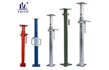 Hebei Trico Powder Coated/Galvanized Adjustable Scaffolding Steel Shoring Prop Steel Support Prop