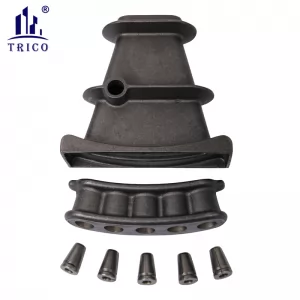 Cast Iron Post Tension Arc Flat Anchor for Prestressed Anchorage System