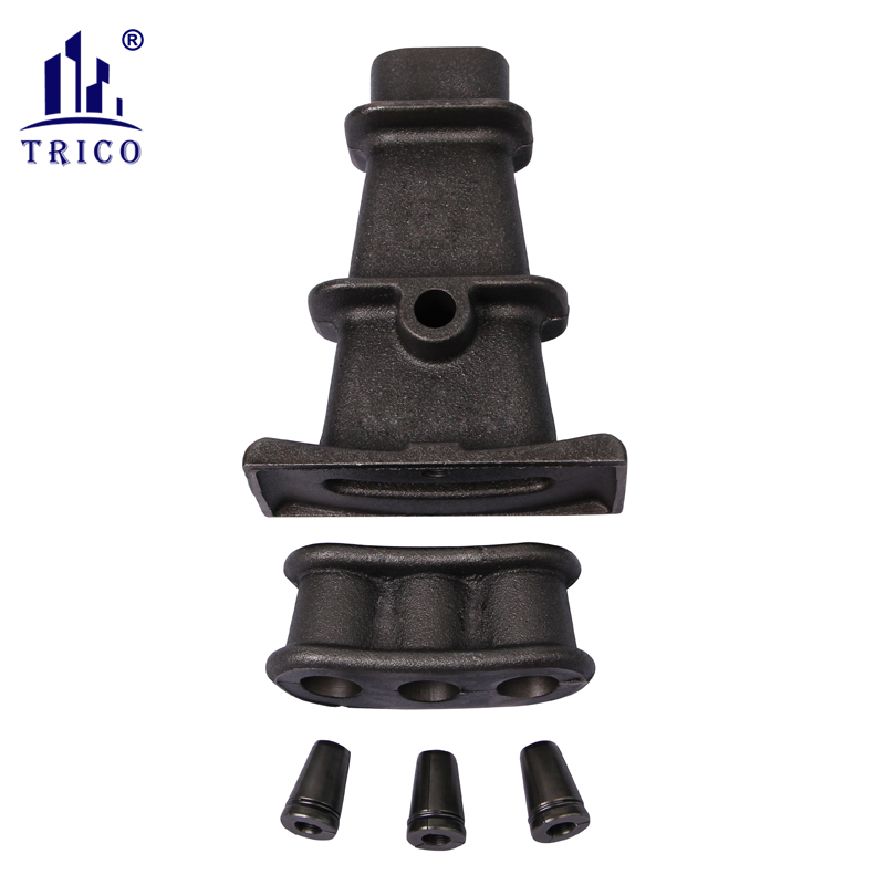 Cast Iron Post Tension Arc Flat Anchor for Prestressed Anchorage System