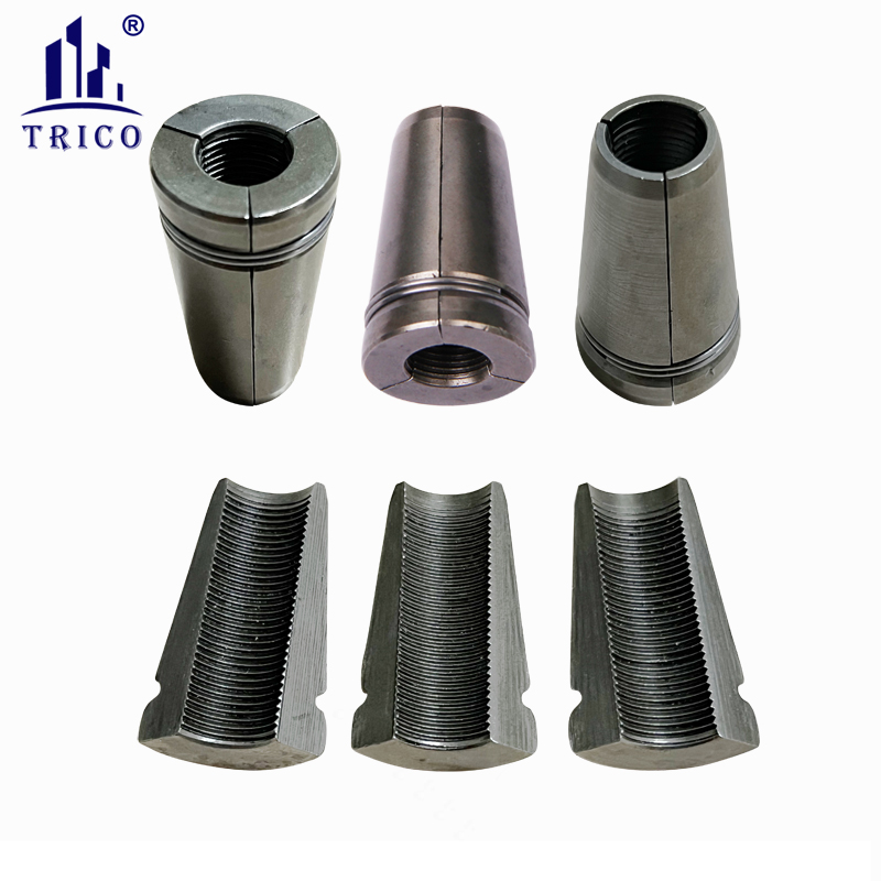 12.70mm 15.24mm 20CrMnTi Post Tension Wedge For Prestressed Anchorage System