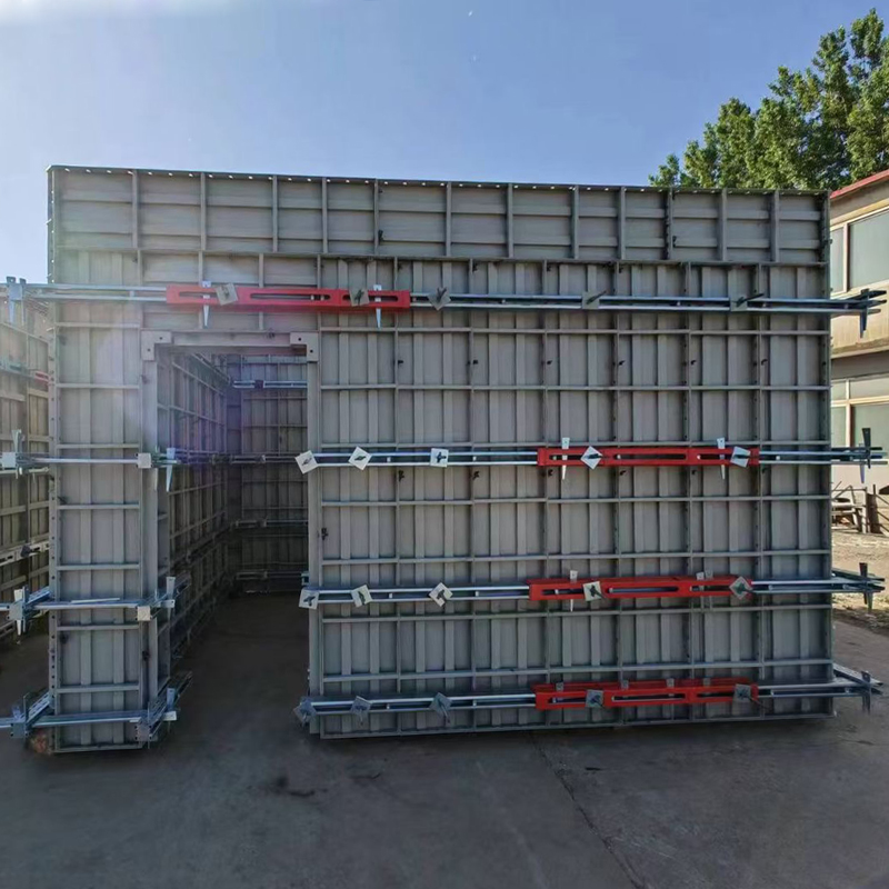 Reuse 300 Times High-strength Alloy Steel Formwork System for Concrete Construction Can Replace Aluminum Formwork