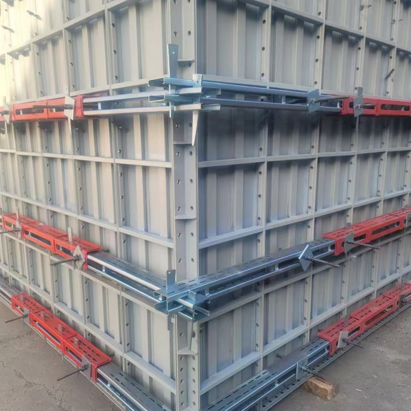 Reuse 300 Times High-strength Alloy Steel Formwork System for Concrete Construction Can Replace Aluminum Formwork