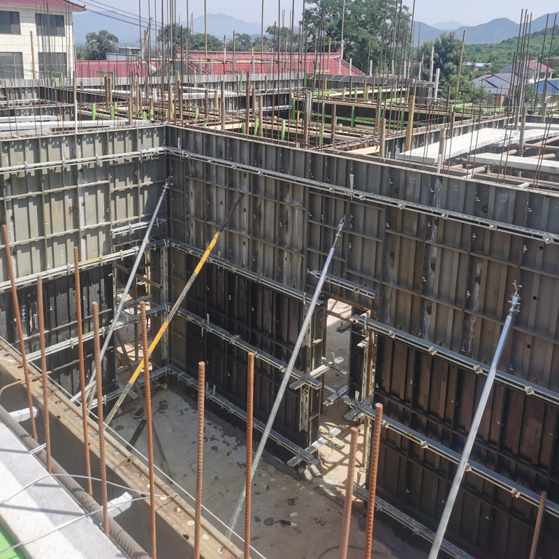 Reuse 300 Times High-strength Alloy Steel Formwork System for Concrete Construction Can Replace Aluminum Formwork