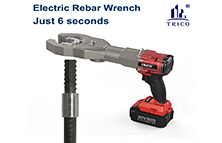 Electric Battery Torque Rebar Powder Wrench For Rebar Connecting